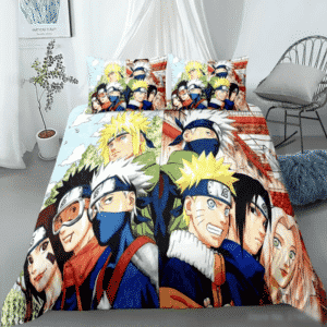 Naruto Team Minato And Team 7 Epic Portrait Bedding Set