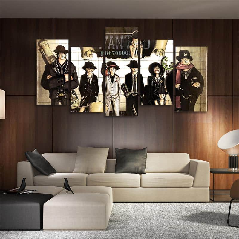 Best One Piece Anime Wall Art & Decor Canvas Prints