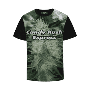 Candy Kush Express Strain Cool Real Strain Close Up Portrait T-Shirt