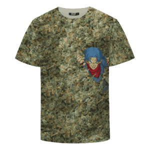Future Trunks Stuck in a Pool of Marijuana Kush 420 T-shirt