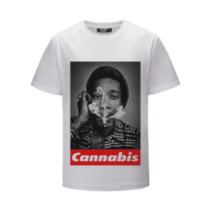Whiz Khalifa Portrait Hits Joint Supreme Parody 420 T-Shirt