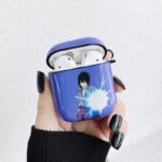 Awesome Sasuke Uchiha Blue Lightning Chidori Airpods Case