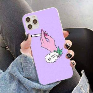 BFF Purple Best Buds Joint Smokes iPhone 12 Cover
