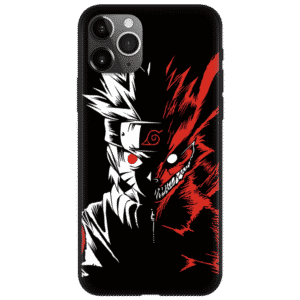 Naruto Two-Face Kurama Evil Look Dope Black iPhone 12 Case