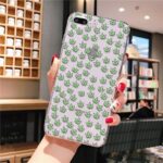 Smiley Cannabis Leaves iPhone 12 (Mini, Pro & Pro Max) Case
