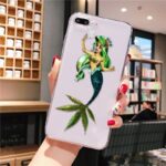 The Little Mermaid Marijuana Leaf Tail iPhone 12 Cover