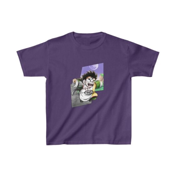 Dragon Ball Z Cute Kid Gohan Out Of Comics Kids T-shirt