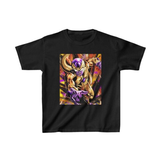 Dragon Ball Golden Frieza Surprised Dope Kids T-shirt