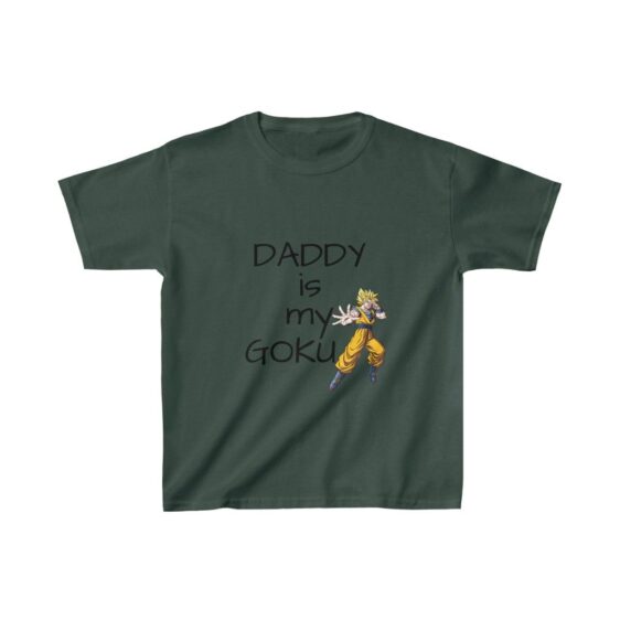 Dragon Ball Z Daddy Is My Goku Adorable Kids T-shirt
