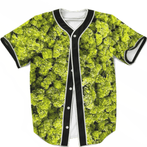 Marijuana Kush Nugs All Over Print Awesome Baseball Jersey