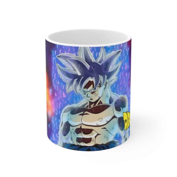 DBZ Goku Ultra Instinct Form Dope White Ceramic Coffee Mug