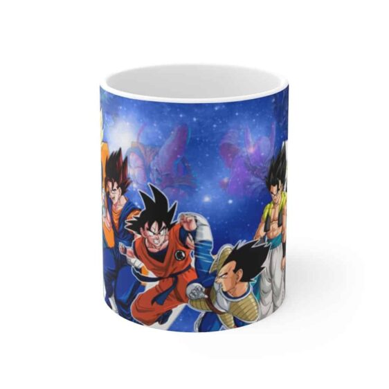 Dragon Ball Goku Vegeta Vegito Gogeta Galaxy Dope Coffee Mug