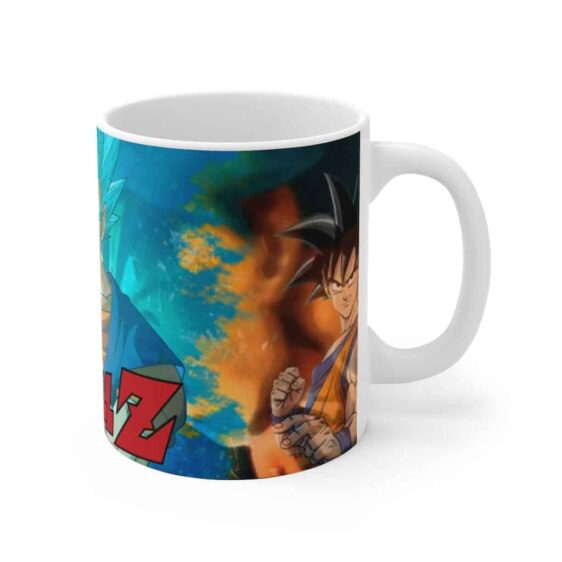 Dragon Ball Z Goku Vegeta Vegito Blue Fusion Dope Coffee Mug
