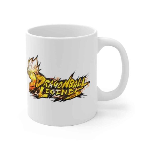 Dragon Ball Legends Shallot Amnesiac Saiyan White Ceramic Mug