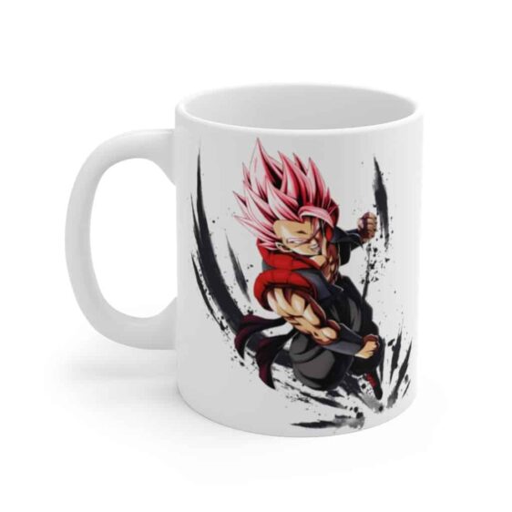 Dragon Ball Xenoverse 2 Angry Gogeta Black White Ceramic Mug