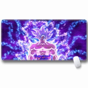 DBS Powerful Goku Ultra Instinct Non-Slip Large Mouse Pad