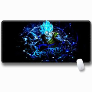 Goku Blue Whis Symbol Training Suit Navy Blue Mouse Pad