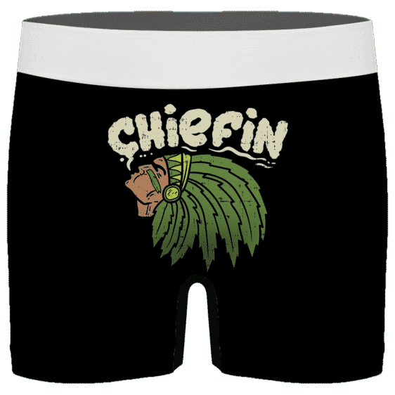 Marijuana Chieftain Smoking Weed Awesome Men's Brief