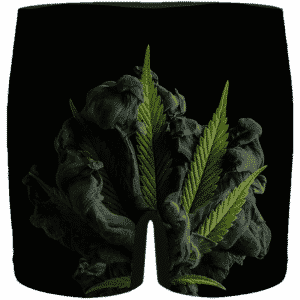 Realistic Cannabis Artwork 420 Marijuana Hemp Men's Underwear