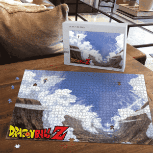 Cell Saga Teen Gohan Kamehameha Dragon Ball Z Landscape Puzzle