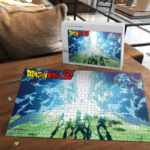 Cell Saga Z Fighters Team Dragon Ball Z Landscape Puzzle