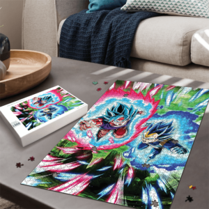 Dragon Ball Son Goku And Vegeta Attack Mode SSGSS Puzzle