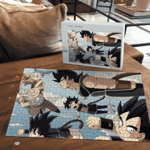 Dragon Ball Z Kid Goku Gine Bardock Vegeta Bulma Puzzle Saiyan Stuff