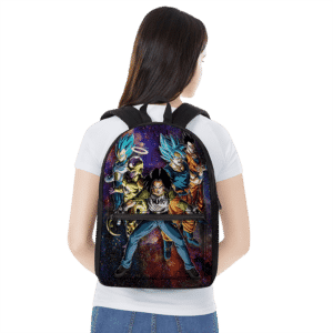 Team Universe 7 Teamwork Dragon Ball Super Galaxy Backpack