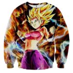 Dragon Ball Super Caulifla Super Saiyan 2 Epic Sweatshirt