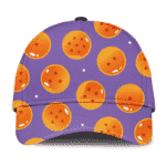 DBZ Dragon Balls Pattern Purple Kids Design Fantastic Trucker Hat