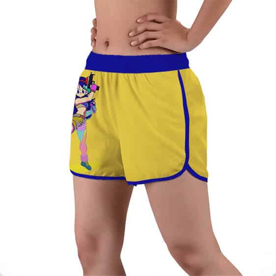 Beautiful Launch Good Girl Dragon Ball Z Women's Beach Shorts