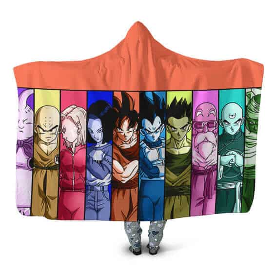 Dragon Ball Super Universal Survival Arc Team Hooded Blanket