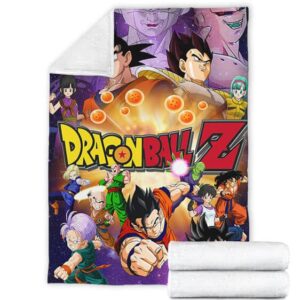 Dragon Ball Z Goku Vegeta Piccolo Kid Trunks Others Dope Poster Fleece ...