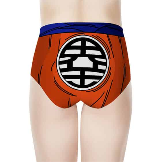 Son Goku Cosplay Dragon Ball Z Women's High-Waist Underwear