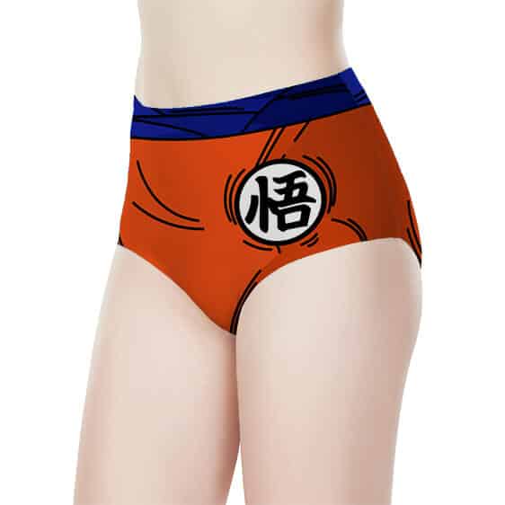 Son Goku Cosplay Dragon Ball Z Women's High-Waist Underwear