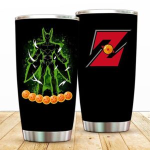 Perfect Cell with Seven Dragon Balls DBZ Powerful Tumbler