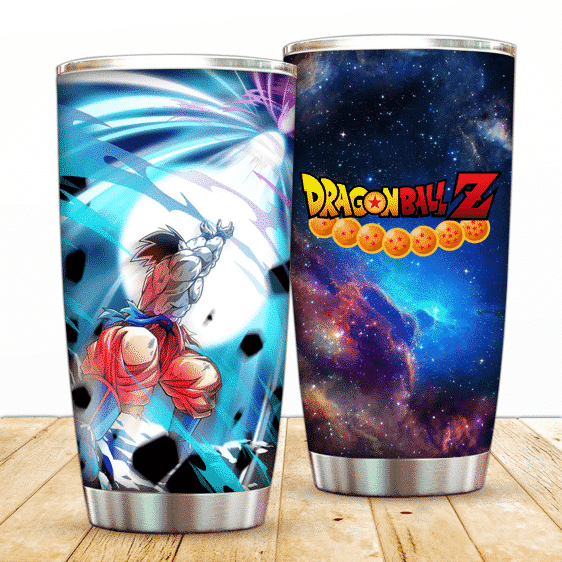 Son Goku Kamehameha Energy Attack Dragon Ball Z Tumbler Saiyan Stuff