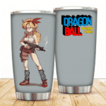 Launch Bad Girl with Machine Gun Dragon Ball Awesome Tumbler