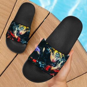 Uzumaki Boruto Jougan Fantastic Design Slide Sandals