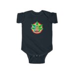 Blaze It Stoner Rick and Morty Weed Art Dope 420 Baby Romper