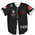 Rogue Ninja Itachi Uchiha Sharingan Cute Chibi Baseball Uniform
