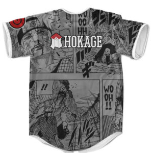 Naruto Uzumaki Hokage Manga Background Baseball Uniform