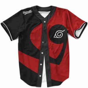 Amazing Konoha Shinobi Red MLB Baseball Uniform