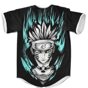 Naruto Uzumaki And Kurama Sage Mode Vector Art Baseball Shirt
