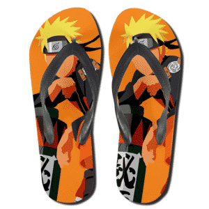 Amazing Naruto Uzumaki Faceless Art Flip Flop Sandals