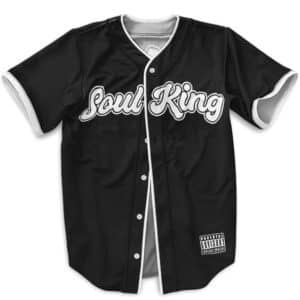 Straw Hats Musician Soul King Brook Black Baseball Jersey