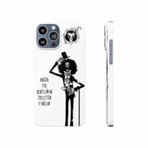 Brook The Gentleman Skeleton Fanclub iPhone 13 Fitted Case