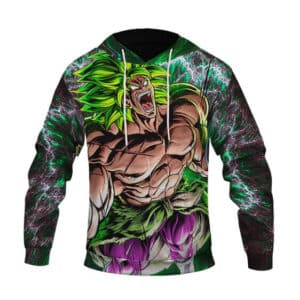 Dragon Ball Z Legendary Broly Charging Up Dope Hoodie