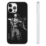 Piccolo Livid Aura Black And White iPhone 12 Fitted Case