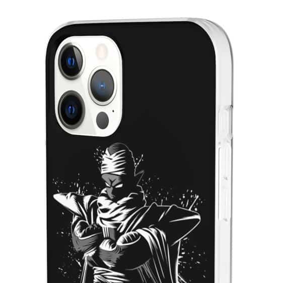 Piccolo Livid Aura Black And White iPhone 12 Fitted Case